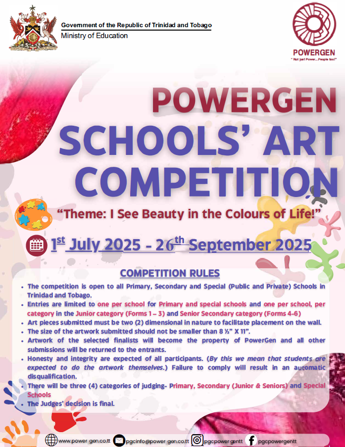 PowerGen Art Competition 2025 Flyer